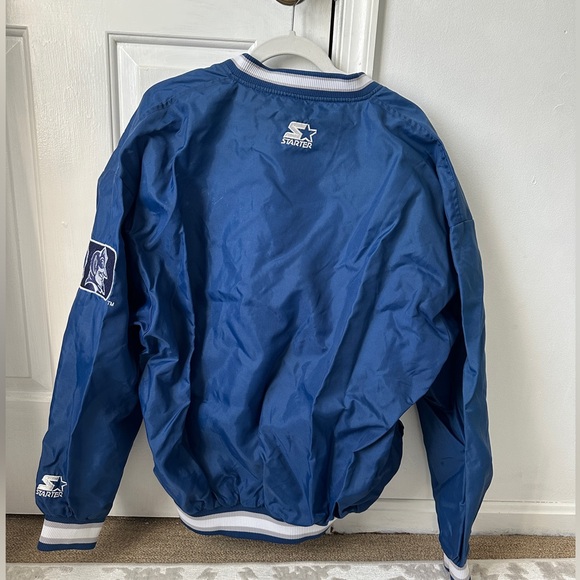 Duke STARTER blue pullover blue long sleeve size XL - Picture 4 of 13